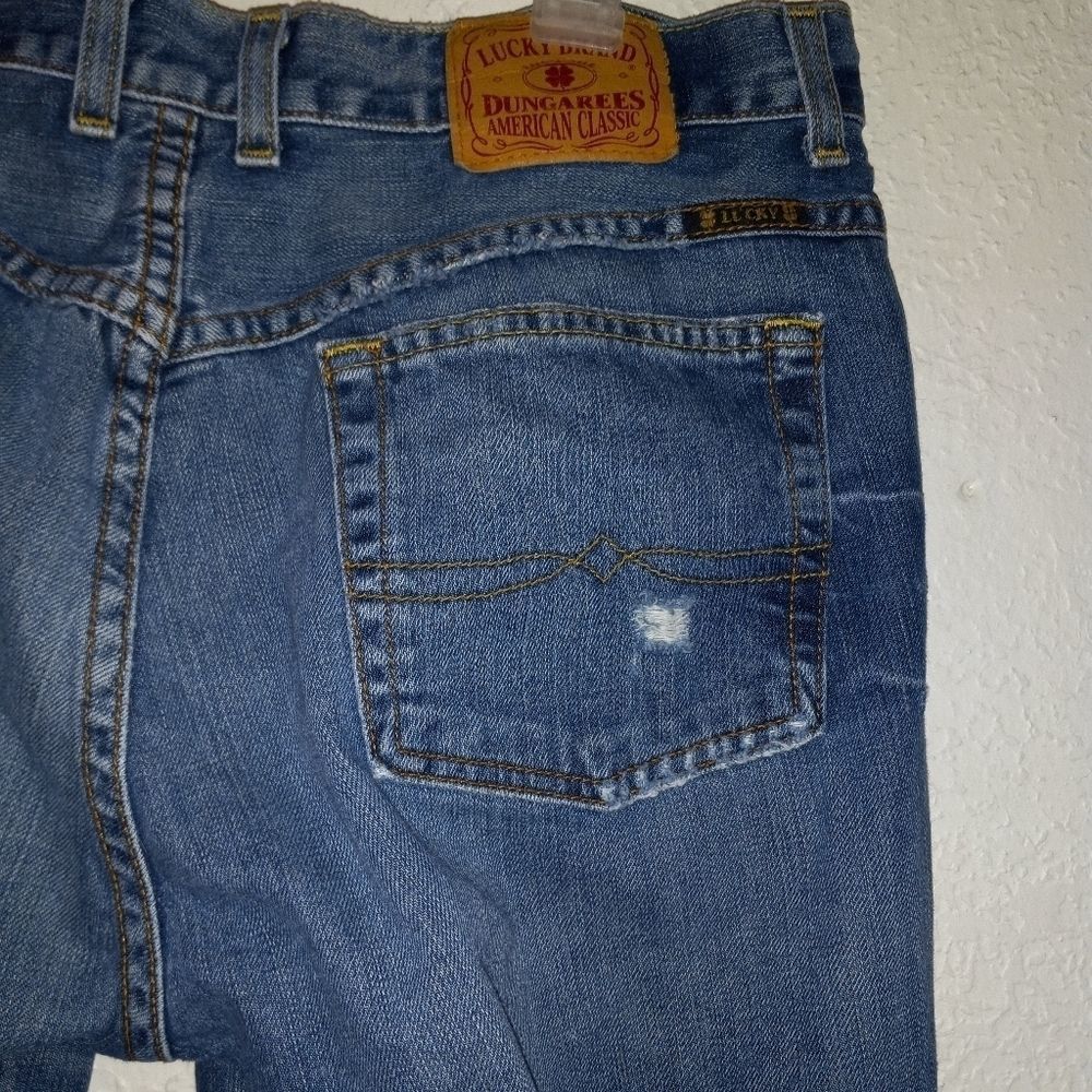 LUCKY BRAND BUTTON FLY JEANS - Picture 7 of 15
